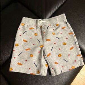 Carter's Gray Shorts with Fun Print